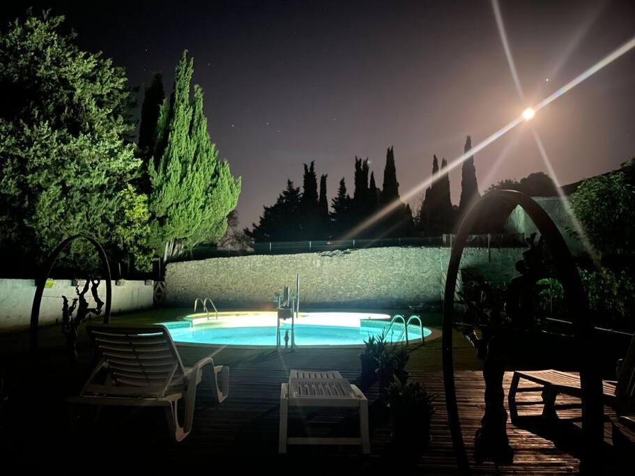 Montbrun-des-Corbieres House | Haut de maison et piscine dans un domaine viticole