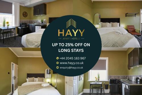 Huddersfield Apartment | Hayy Studio Quiet Comfy Connected