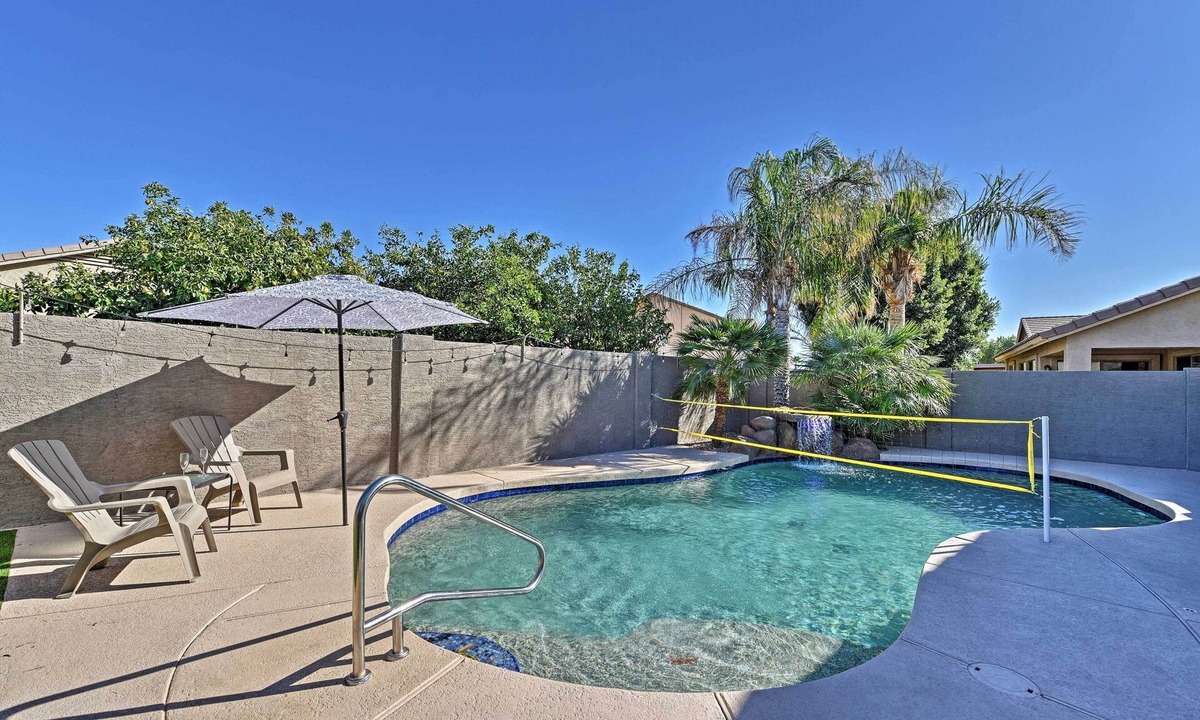 Orchards House | Heated Pool, Fire Pit & Game Room: Surprise Home
