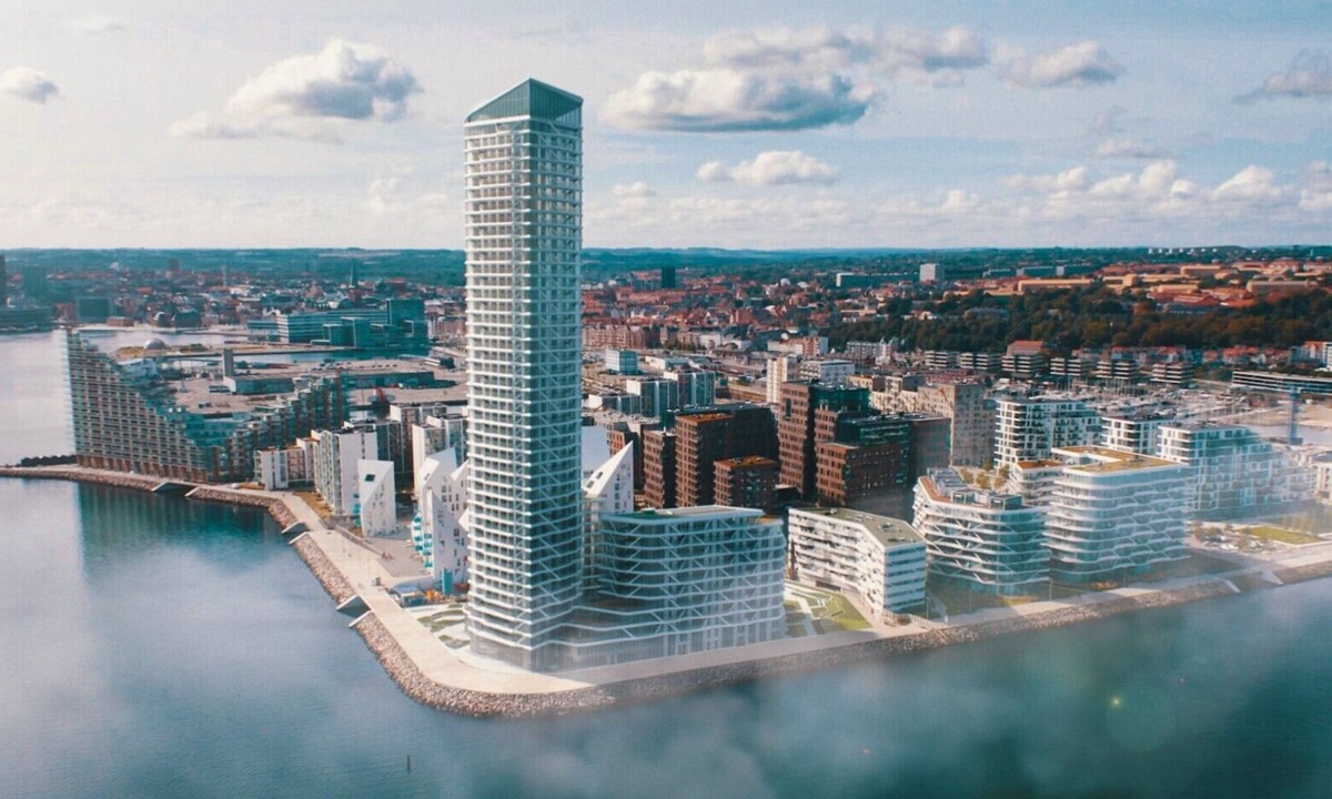 Vejlby Risskov House | Hel Villa ved Strand og by