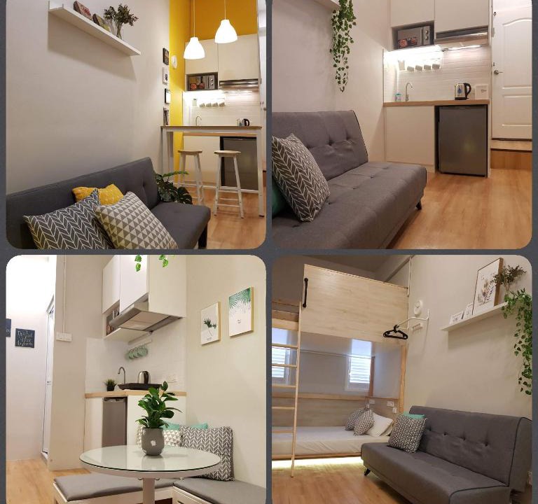 Historic George Town Apartment | HERITAGE Loft Studio @ Town (washer & kitchen)