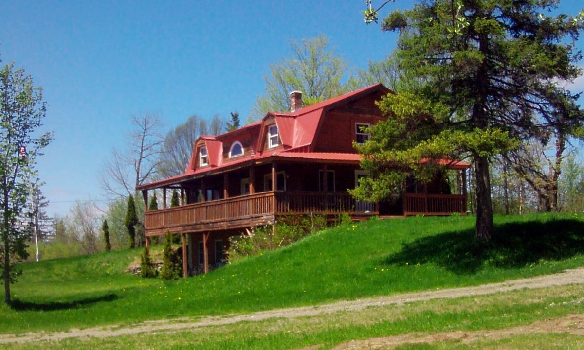 Island Falls House | Hersey/Mount Chase Log Home