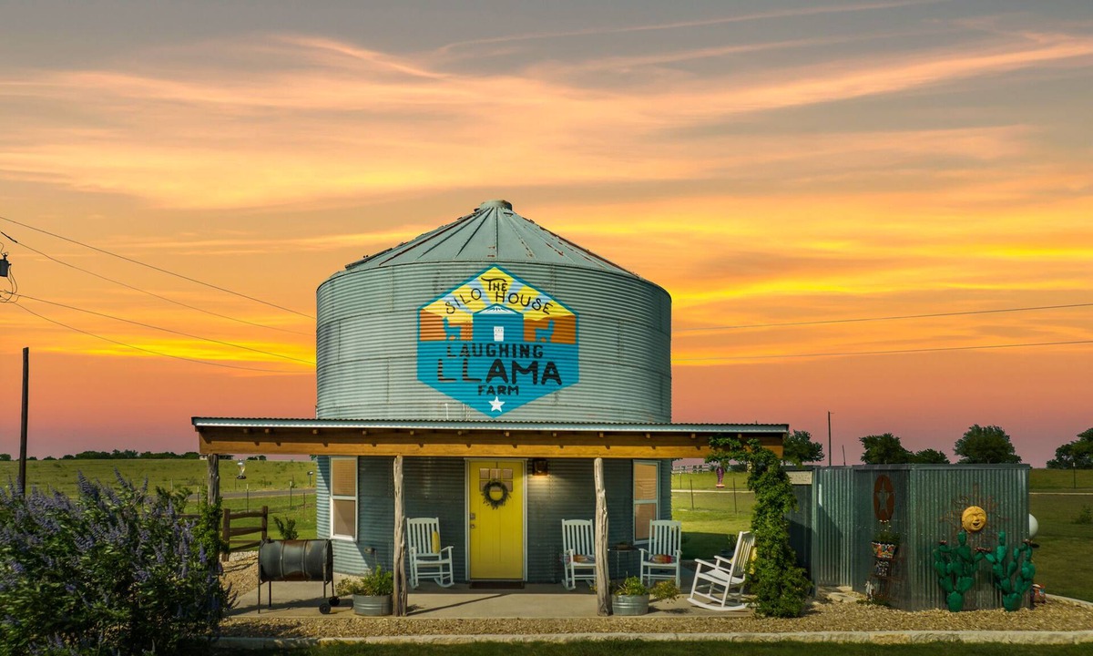 Troy House | HGTV-Famous Silo Stay + Llamas Near Waco
