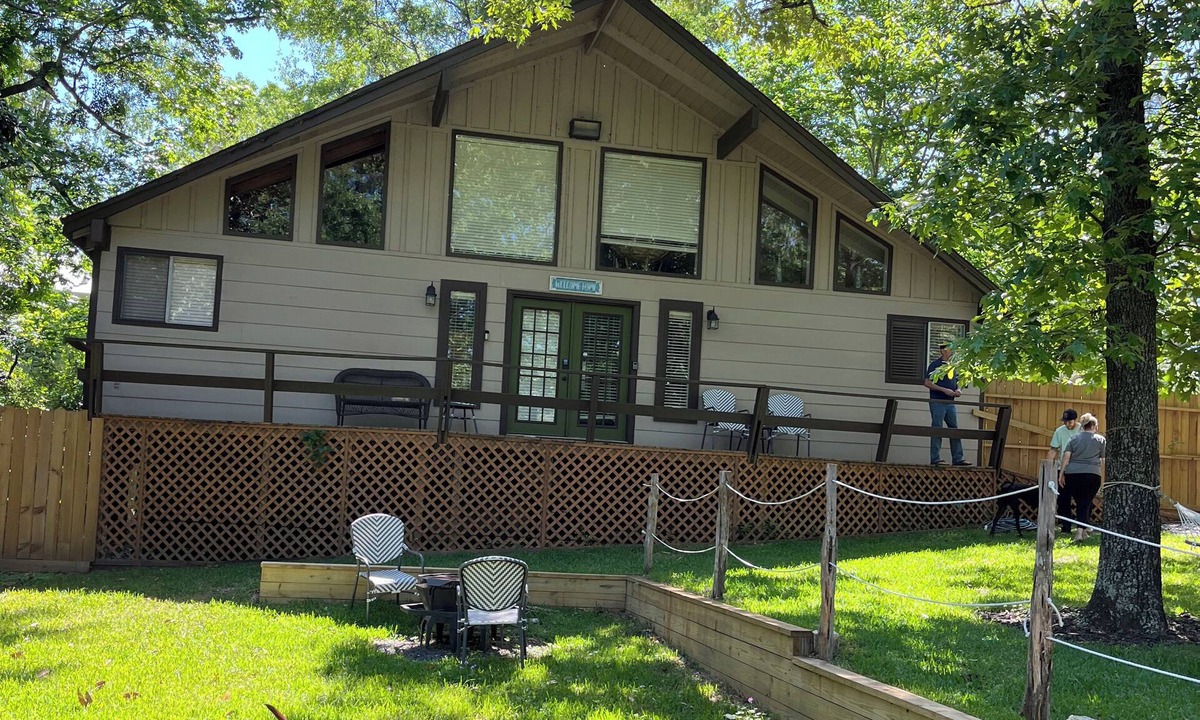 Montgomery House | Hideaway 3 BR w/Private Pool on wooded lot