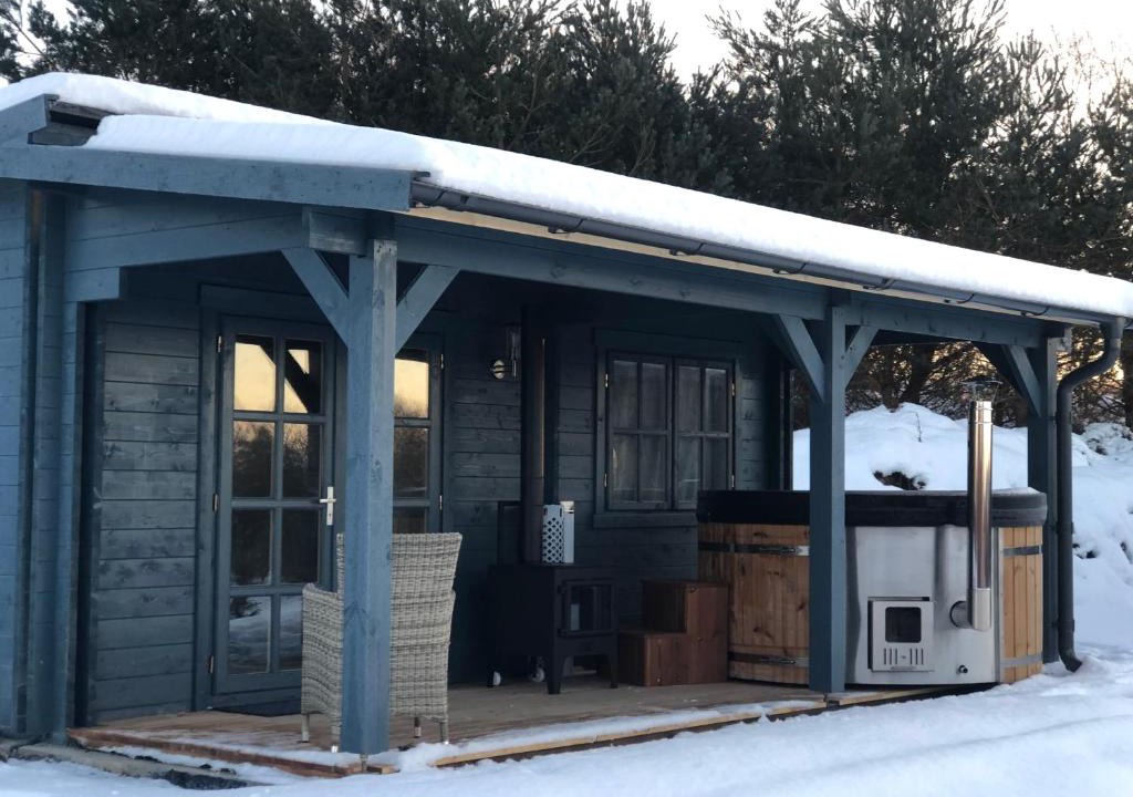 Lewiston Ski Chalet | Highland cabin - relaxing hot tub