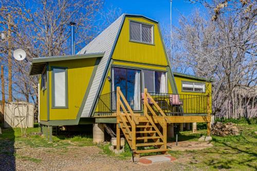 Lake Montezuma House | Hike, Bike & ATV! A-Frame Rimrock Cabin w/Views