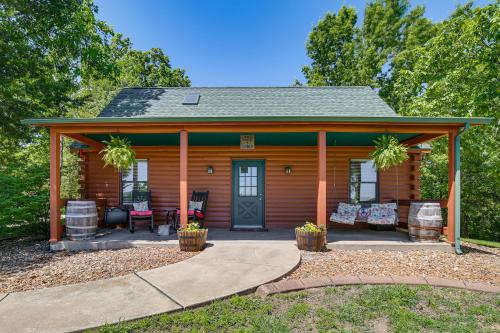 Defiance House | Hillside Cabin on 43 Acres w/Private Lake & View!