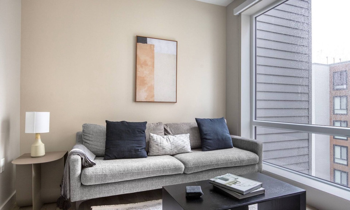 Boston Apartment | Hip Brighton Jr 1BR w/Gym & In-Unit W/D, on the River, by Blueground