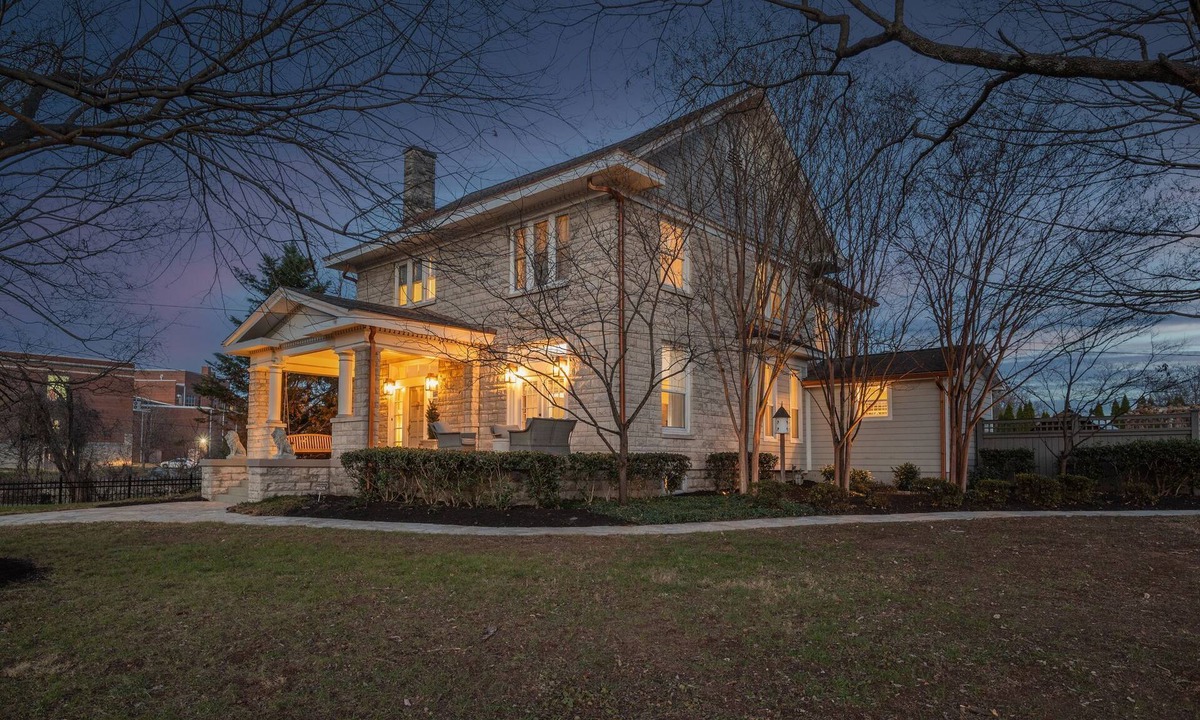 Eastwood House | Historic East Nashville Manor + Saltwater Pool