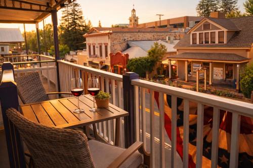 Sonora Apartment | Historic Washington St Balcony