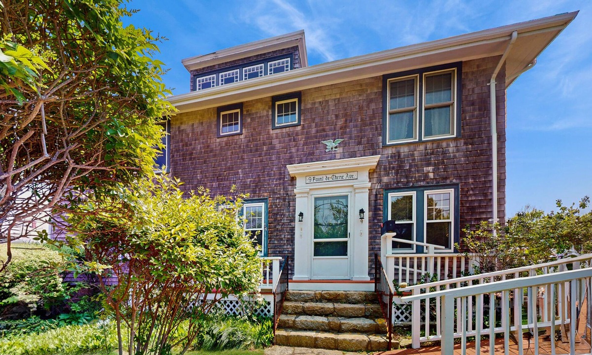 Rockport House | Historic waterfront home w/a sun room, ocean views, dog-friendly