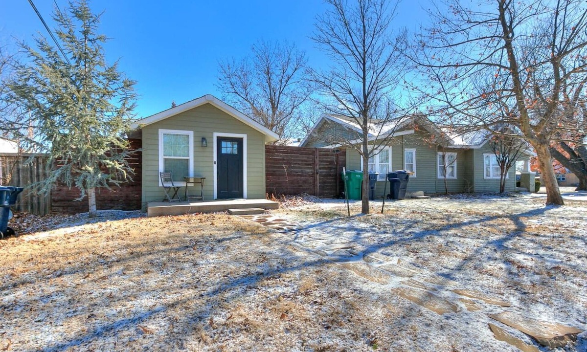 Central Oklahoma City House | Historical Tiny Home with Patio