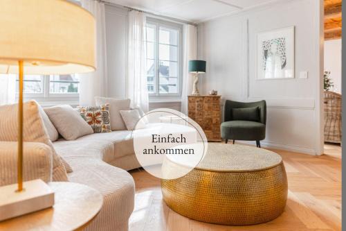 Gunzwil Apartment | Historisches Bijou - Ruhe, Luzern & 9 Minuten zu Golf Sempach