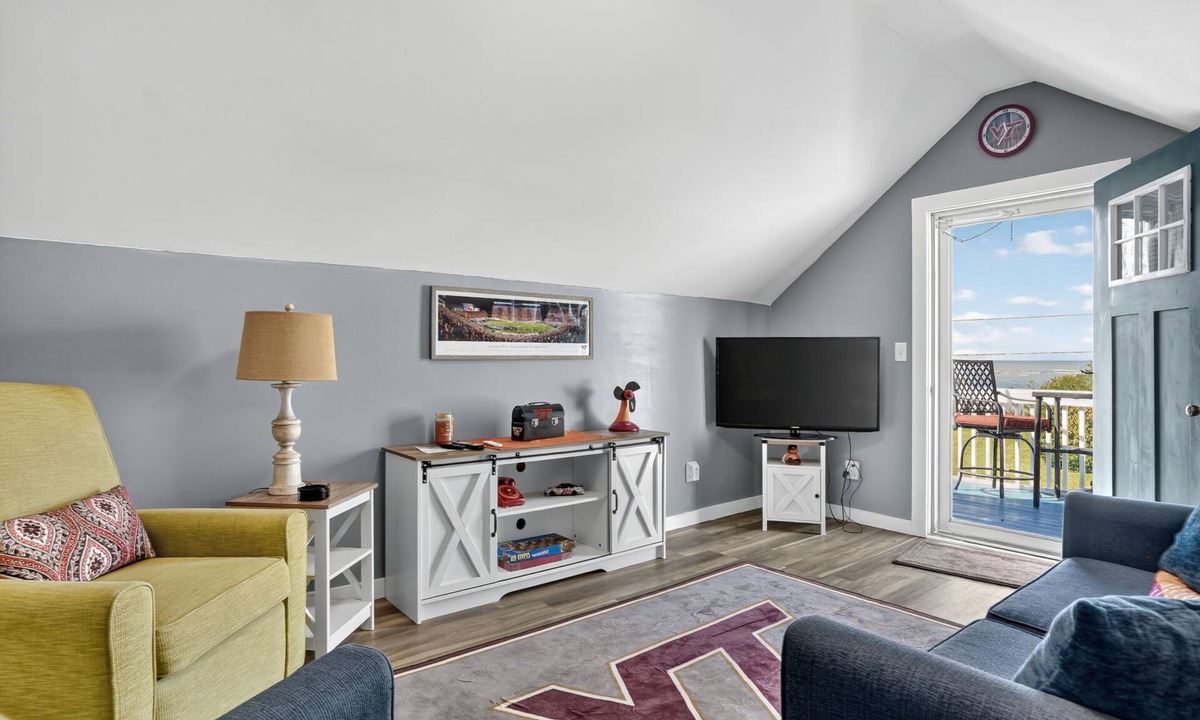 Birdsnest House | Hokie Haven by the Bay | Waterfront Views, Balcony, Sleeps 8 + Near Cape Charles Beach
