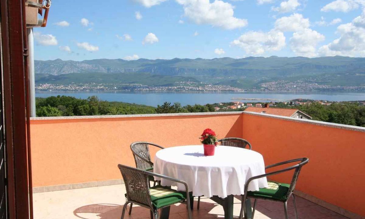 Polje Apartment | Holiday apartment with air conditioning and sea view