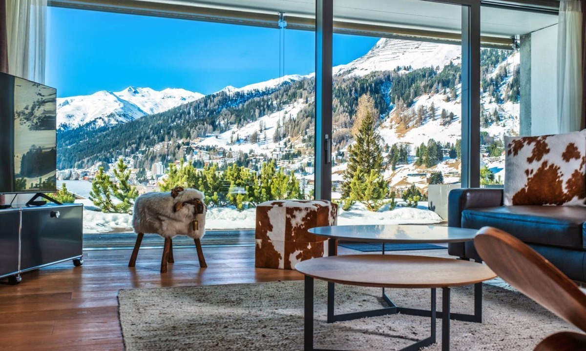 Davos-Dorf Apartment | Holiday flat with mountain view