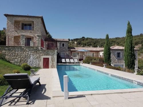 Saint-Ambroix Villa | Holiday home with views and private pool