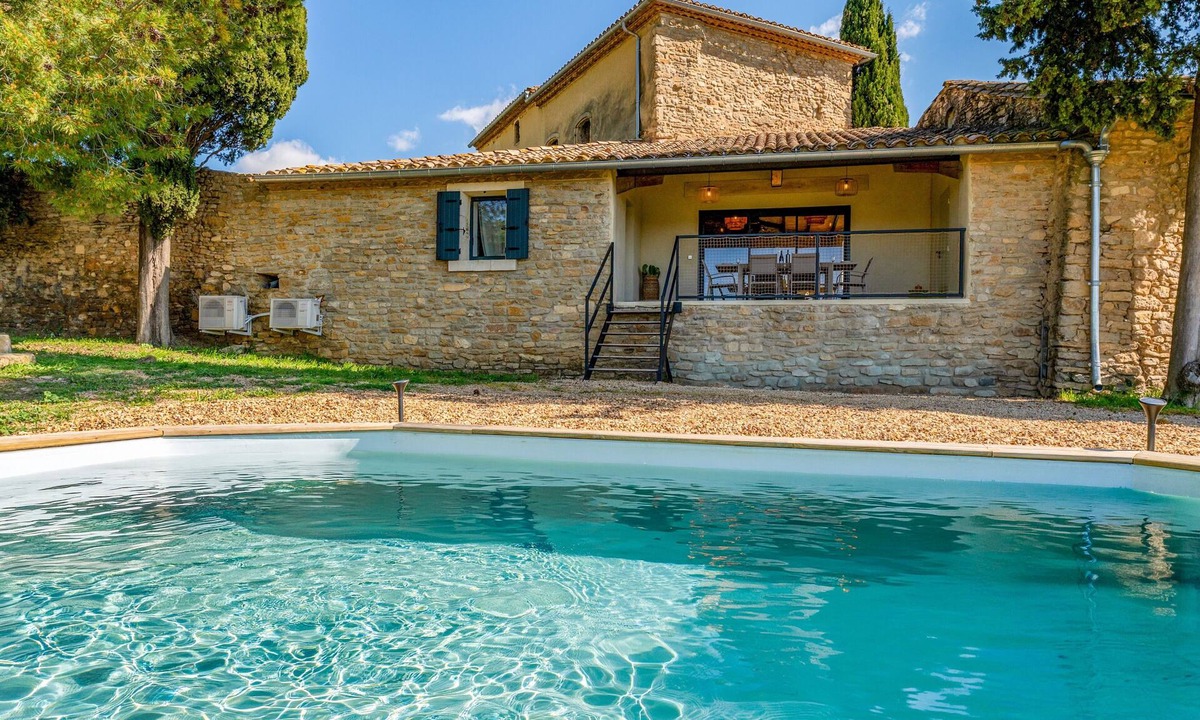 Laudun House | Holiday Home - Les Gîtes De Figon - Private Pool, Wi-Fi, Air Conditioning