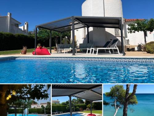Miami Platja House | Holiday Home mit Privatpool in El Casalot by Interhome