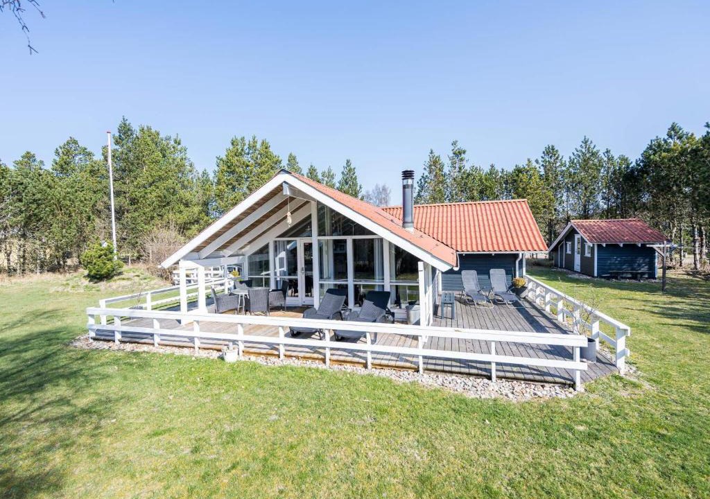 Houstrup House | Holiday home Nørre Nebel CIV