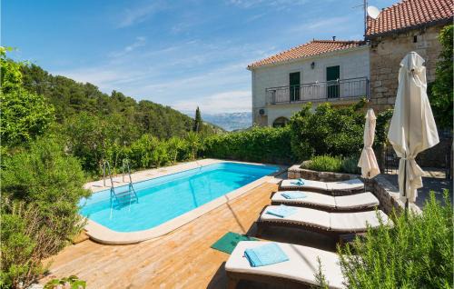 Dol House | Holiday Home Postira With Fireplace Vii