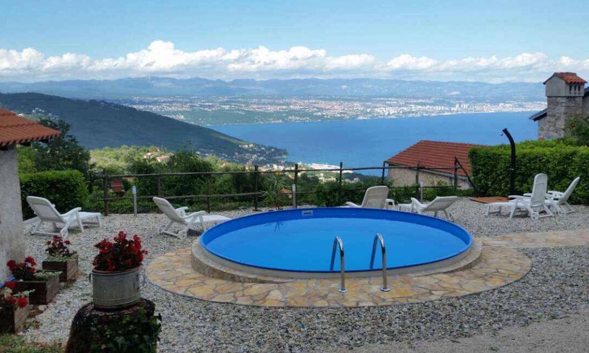 Opatija House | Holiday home with sea view and pool