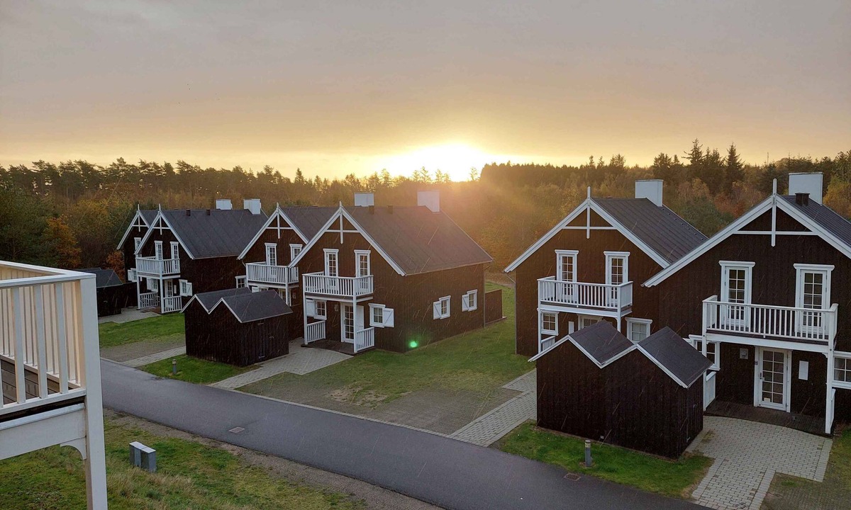 Gjern House | Holiday home with spa and sauna close to nature