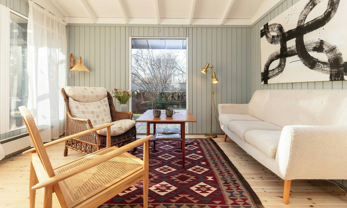 Udsholt Sand House | Holiday home with vintage finds and personal art