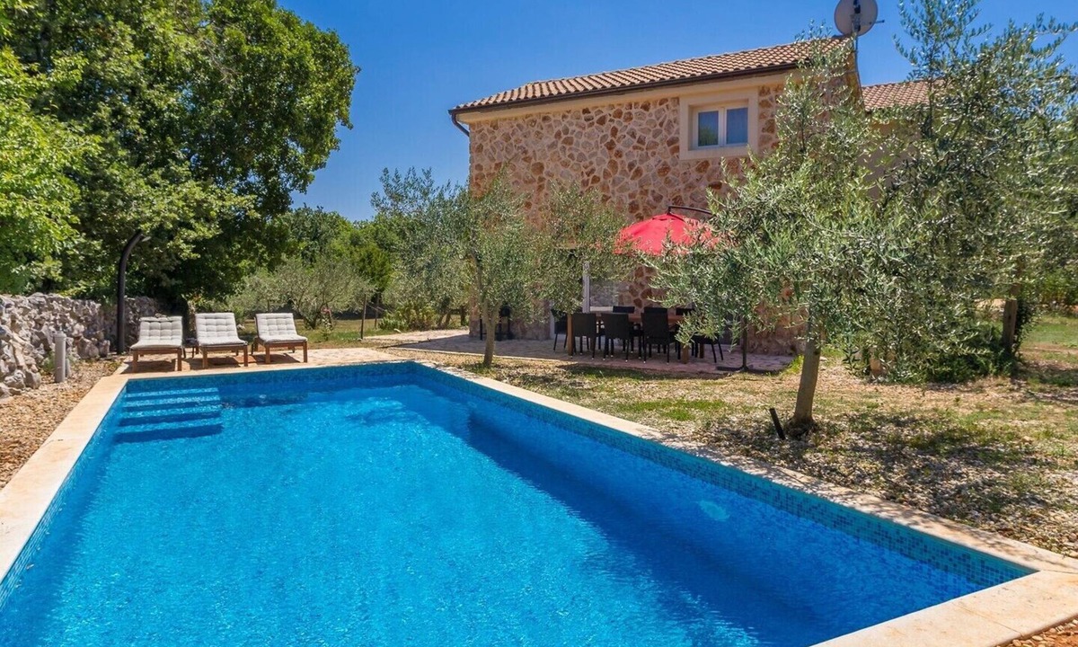 Risika House | Holiday house ALYSSA with pool on Krk island, 3km from sand beach