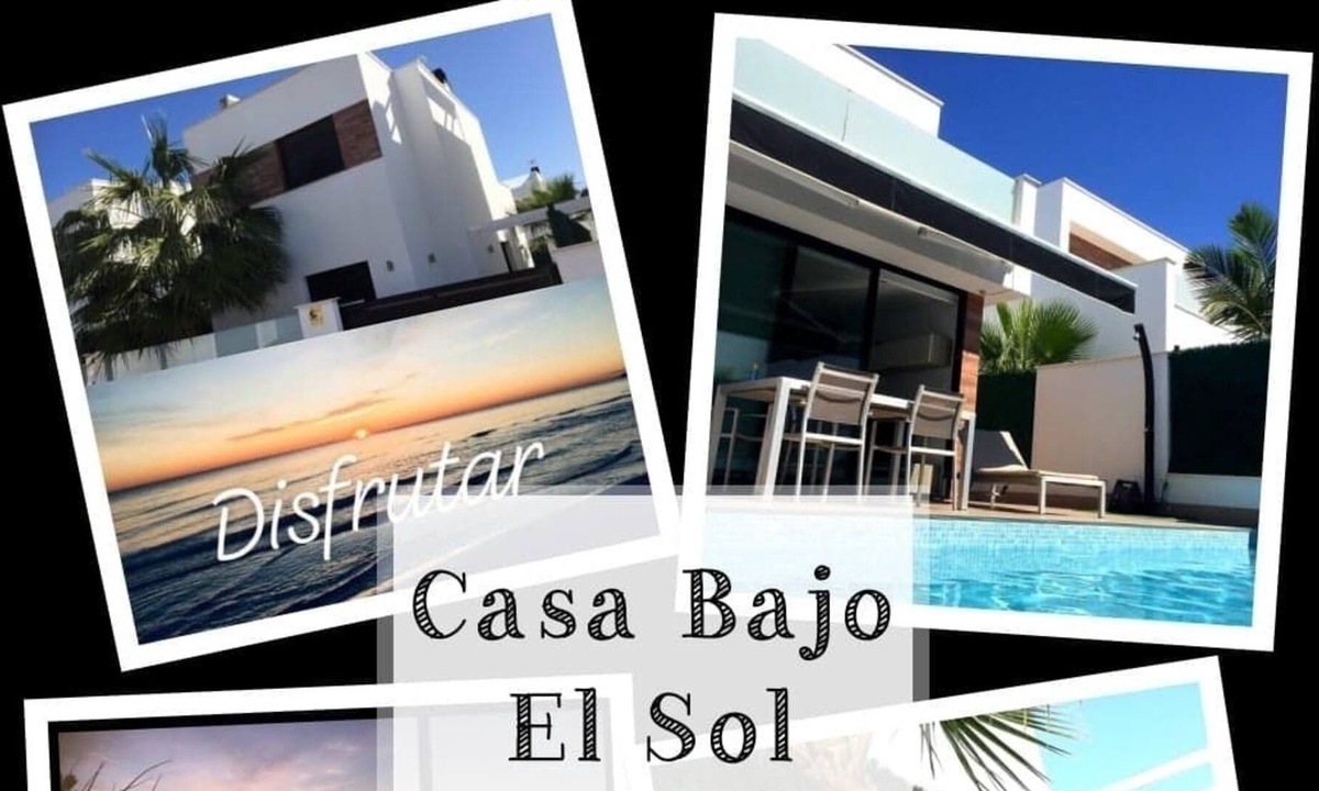 Santiago de la Ribera Villa | Holiday Villa Casa Bajo EL Sol