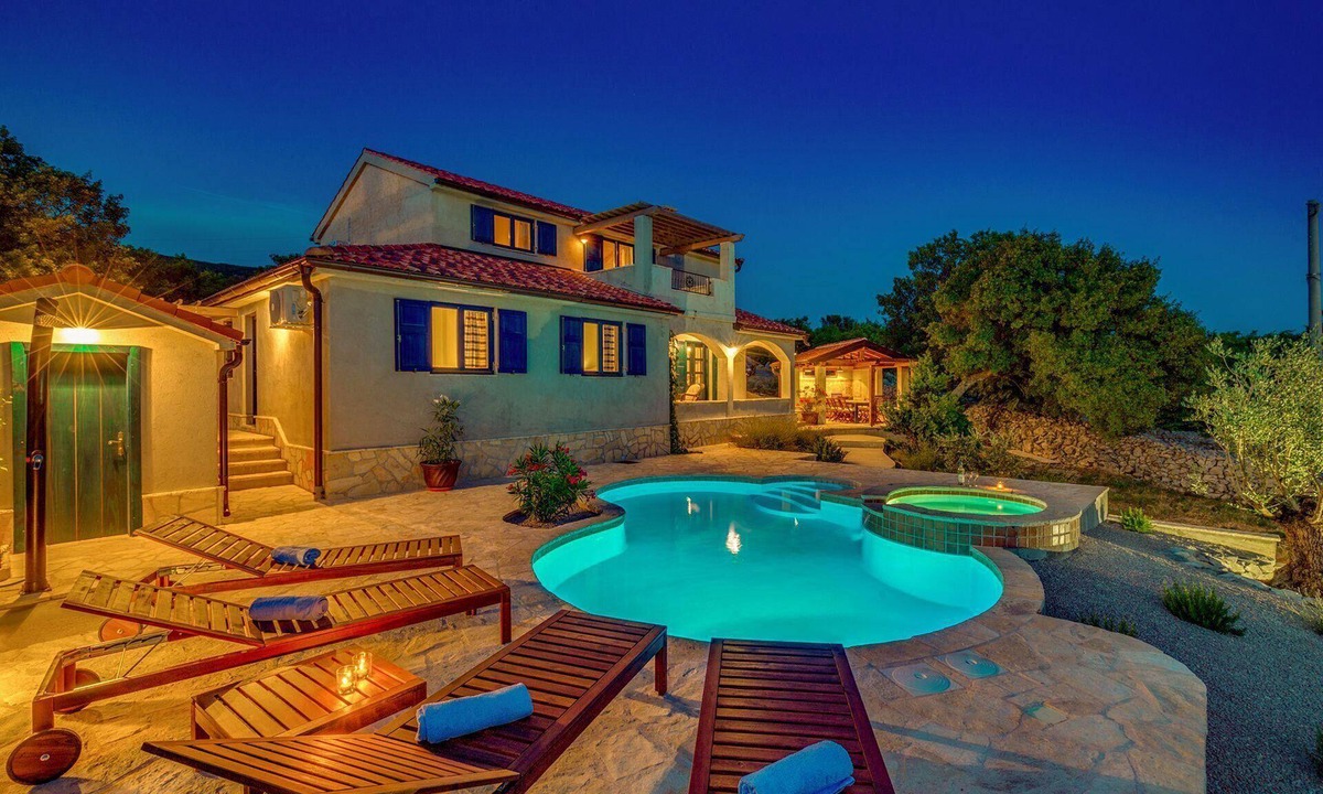 Smrika House | Holiday villa with view of the water