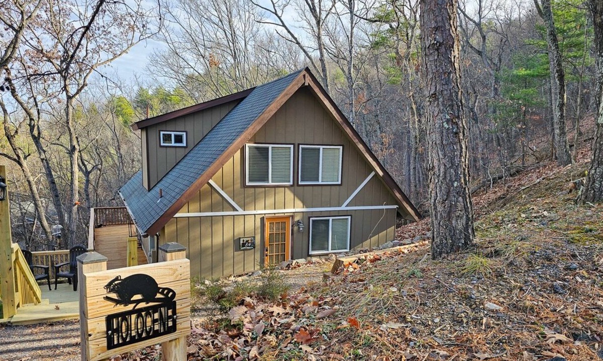 Basye Ski Chalet | Holocene Chalet - treetop mountain views!