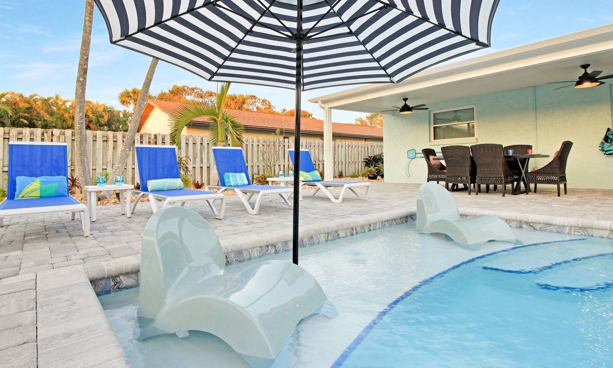 Cocoa Beach House | Home Near Beach with Heated Pool