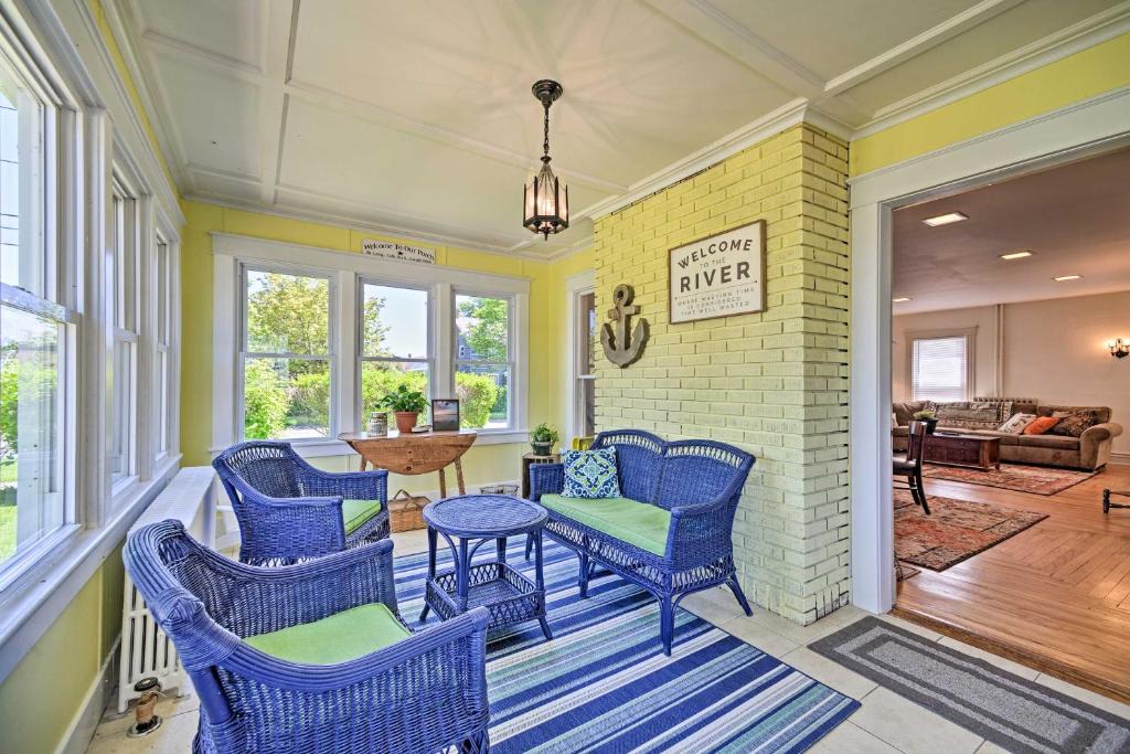 Clayton House | Home with Patio, 2 Blocks to St Lawrence River