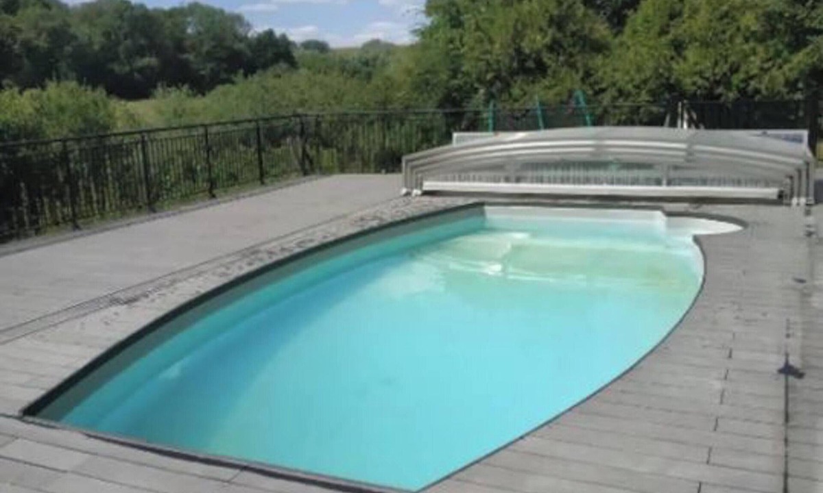 Louatre Apartment | Homerez - Cozy Chalet in Louâtre with Shared Pool