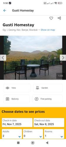Munduk House | Homestay Gusti