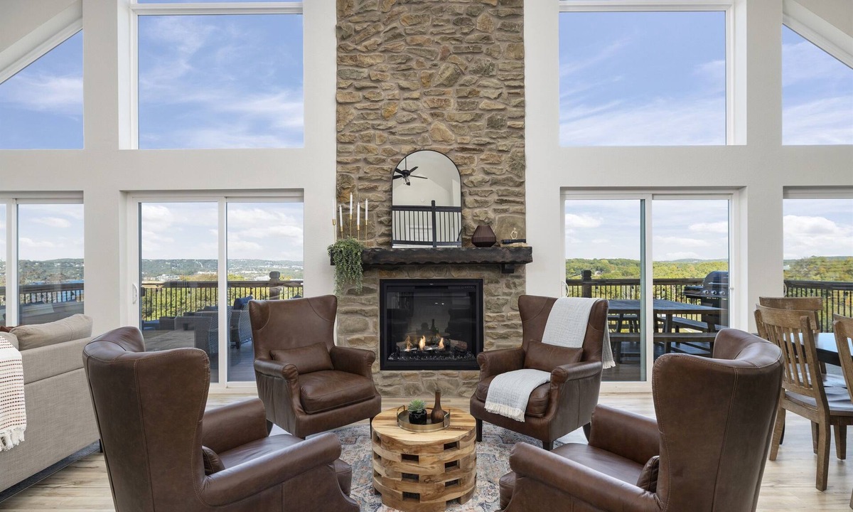 Kimberling City House | Hot Tub, Lake & Mtn Views, King Beds, Bunk Room