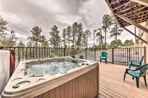 Alto House | Hot Tub & Mtn Views! 'Casa Ruidoso' Cabin