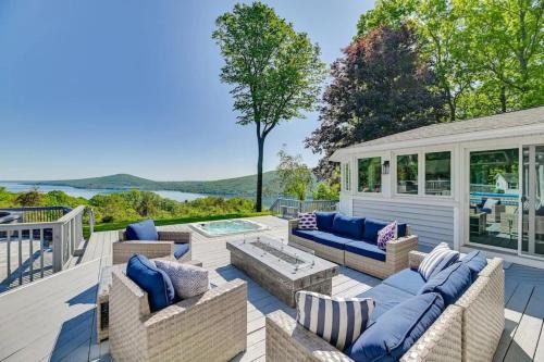 Naples House | Hot Tub While Taking In Lake Front View