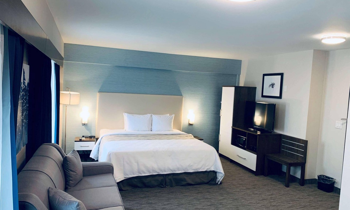 Northeast Mississauga Hotel | Hotel Chandni Victoria Queen sized room
