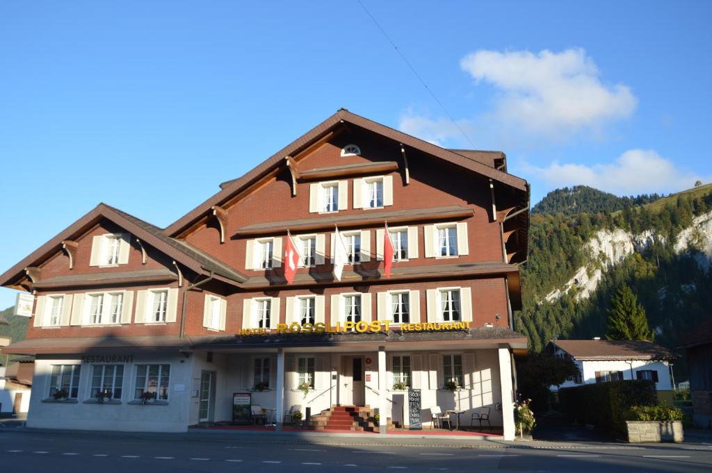 Unteriberg Hotel | Hotel Garni Rösslipost
