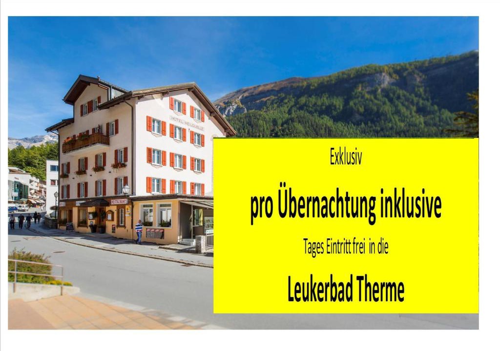 Leukerbad Hotel | Hotel Heilquelle-Leukerbad-Therme