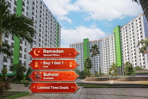 South Tangerang Hotel | Hotel O Ciputat Near Apartment Green Lake View Ciputat