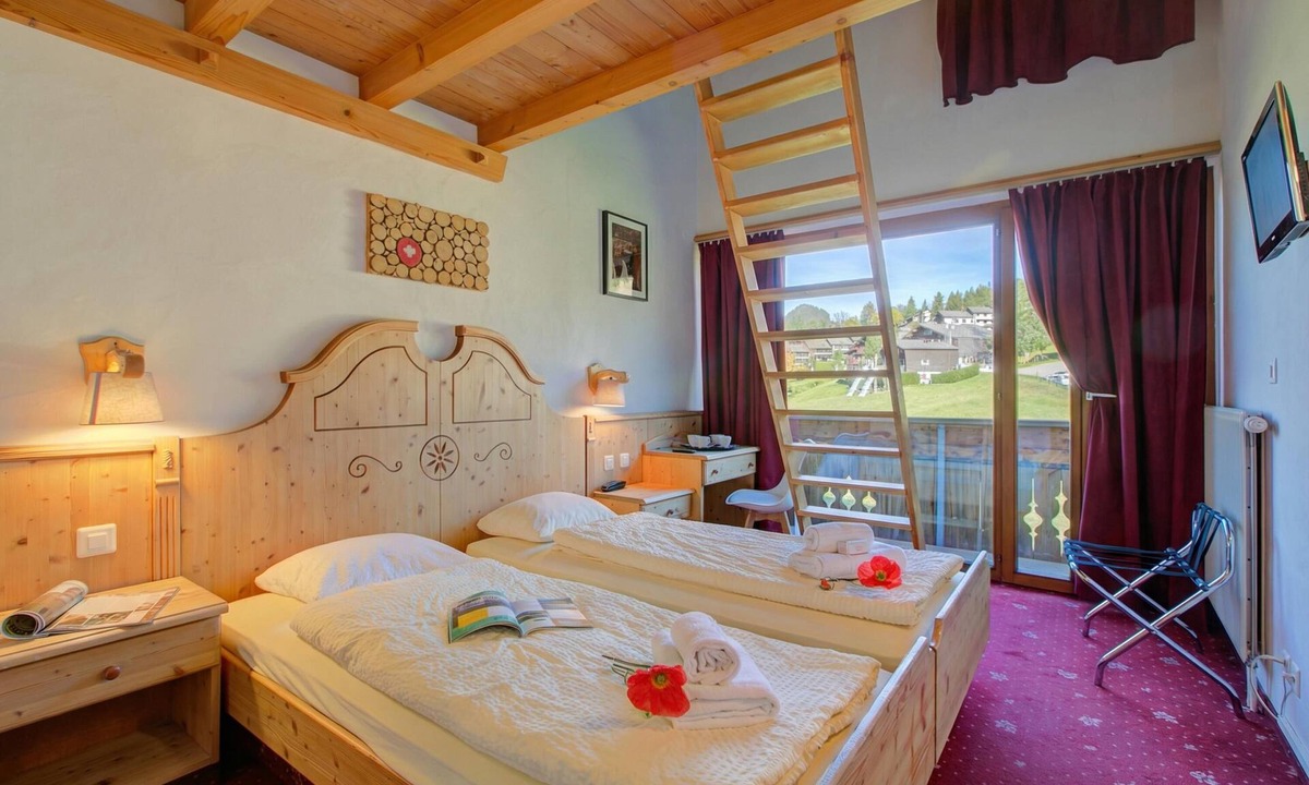 Les Mosses Hotel | Hotel Relais Alpin Family Loft & Balcony3, Les Mosses, Switzerland