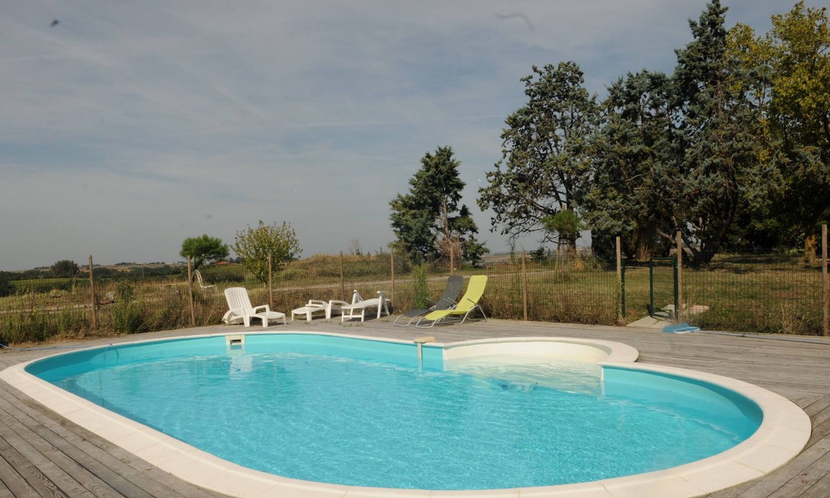 Cintegabelle House | House 15 people on the hillsides of Lauragais - Park with Pool - 7 bedrooms