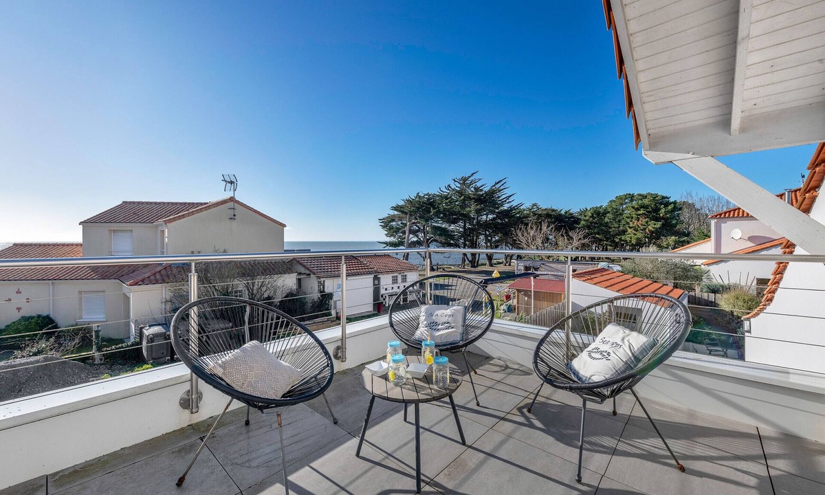 La Bernerie-en-Retz Ski Chalet | House 30m from the sea - garden for 4