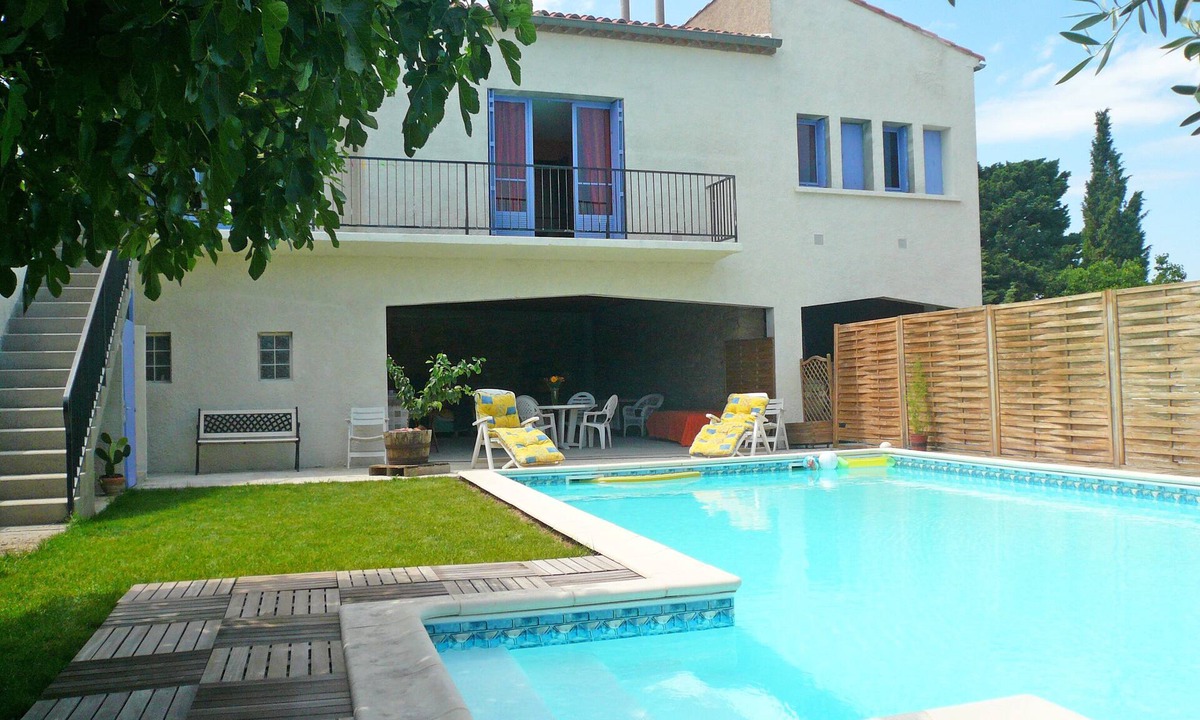 Talairan House | House 7 persons with large pool in corbieres area