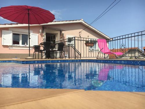 Liganj House | House Anastazia Pool & Panoramic Sea View