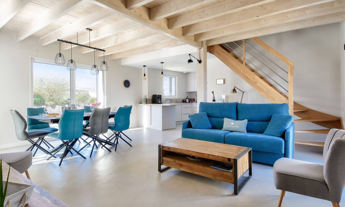 Noirmoutier-en-l'Ile Ski Chalet | House for 6 - Terrace - 300 m from the port