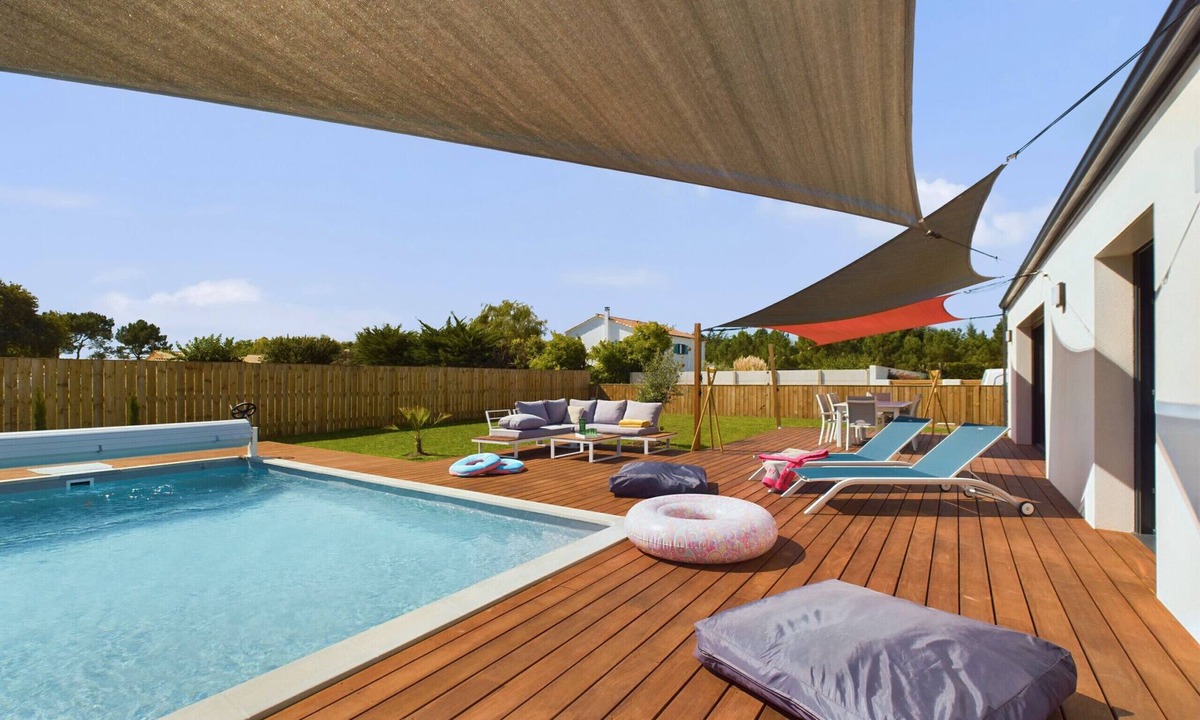 Saint-Hilaire-de-Riez House | House for 7 with a pool (6 adults maximum)